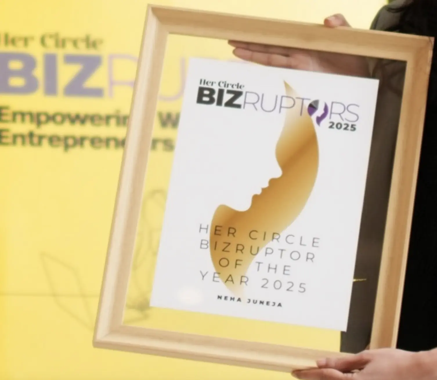 Bizruptor of the Year 2025 for Financial Inclusion by Her Circle by Nita M. Ambani