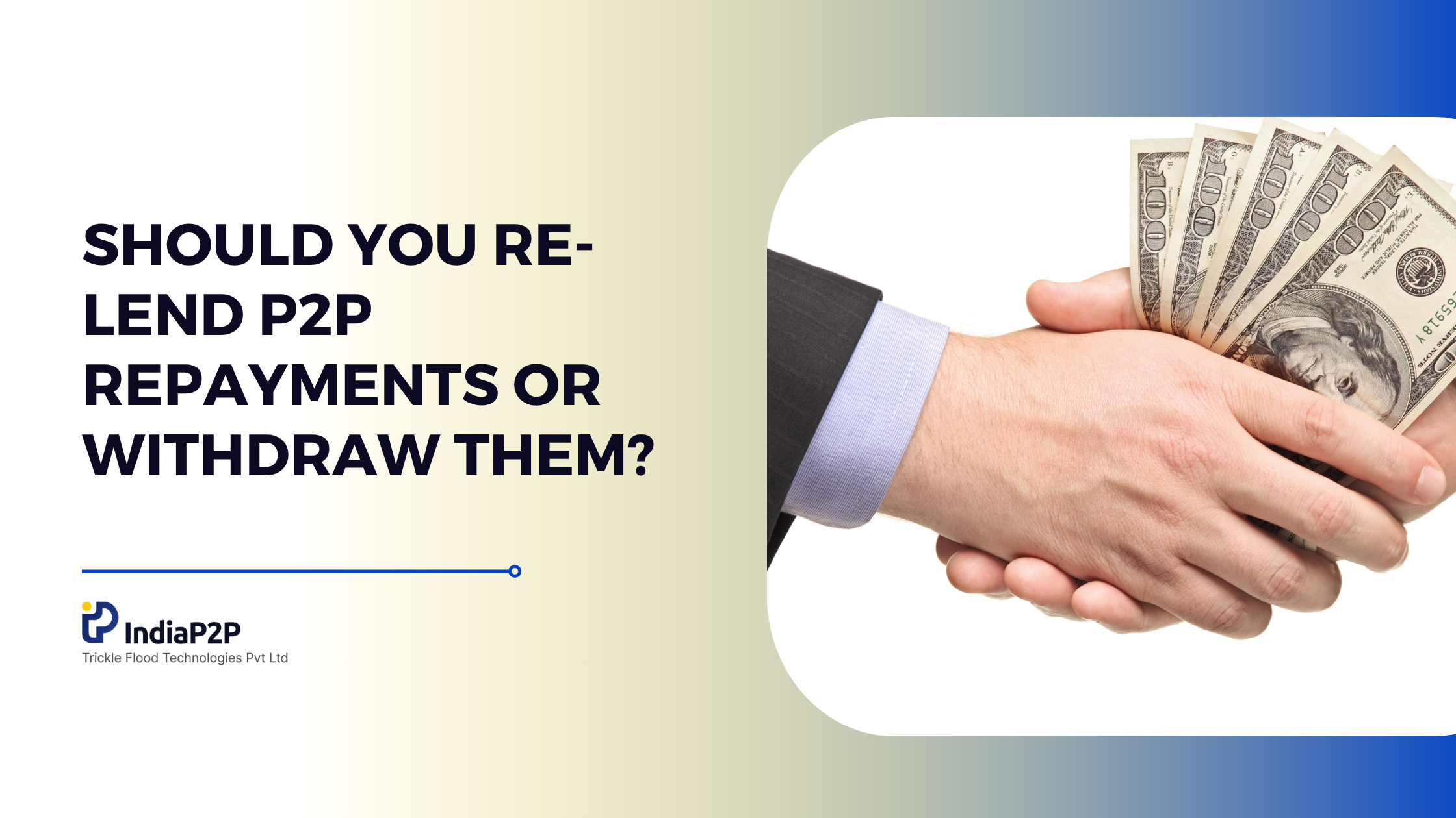 Should You Re-lend P2P Repayments or Withdraw Them?