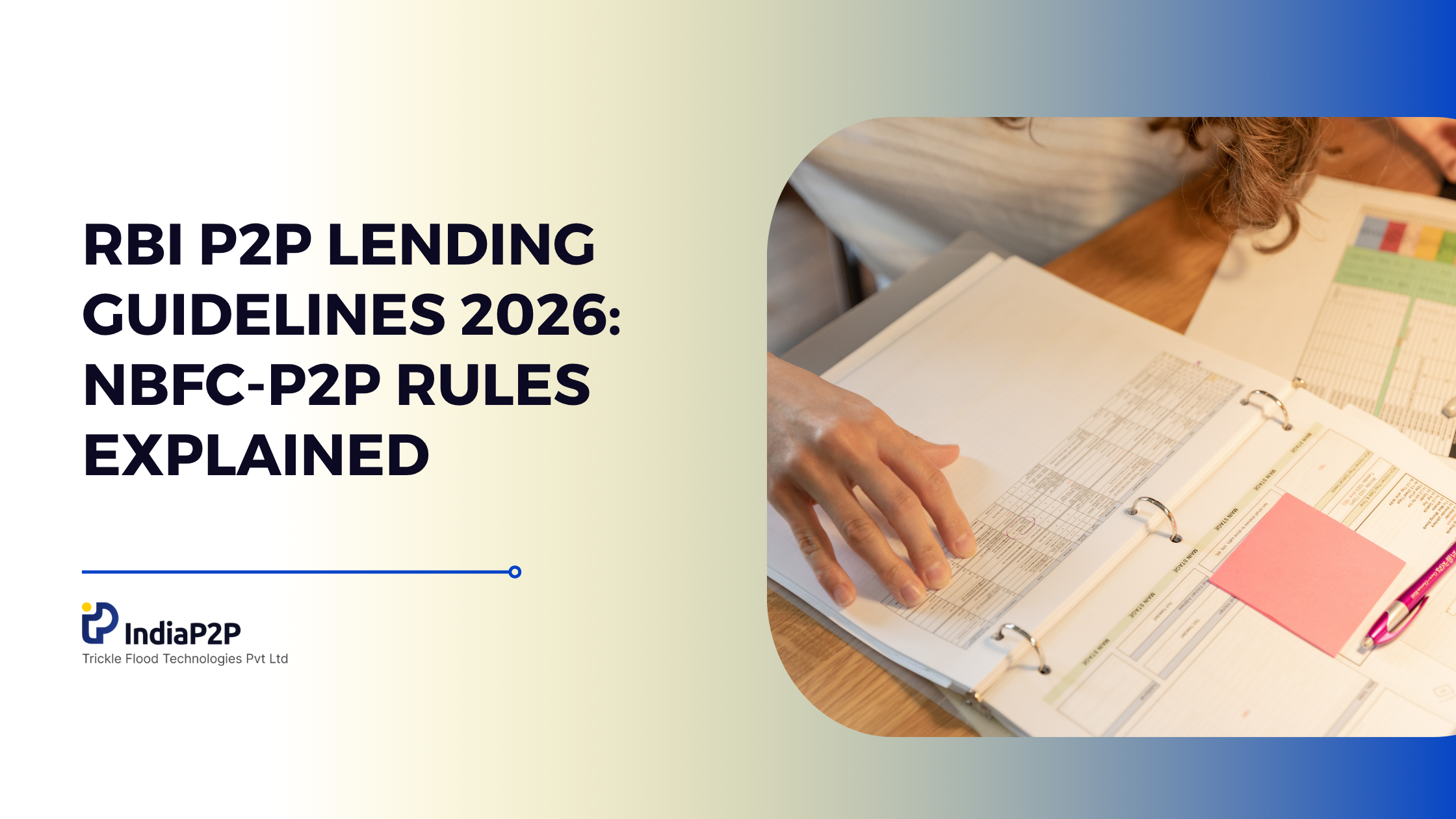 RBI P2P Lending Guidelines 2026: NBFC-P2P Rules Explained