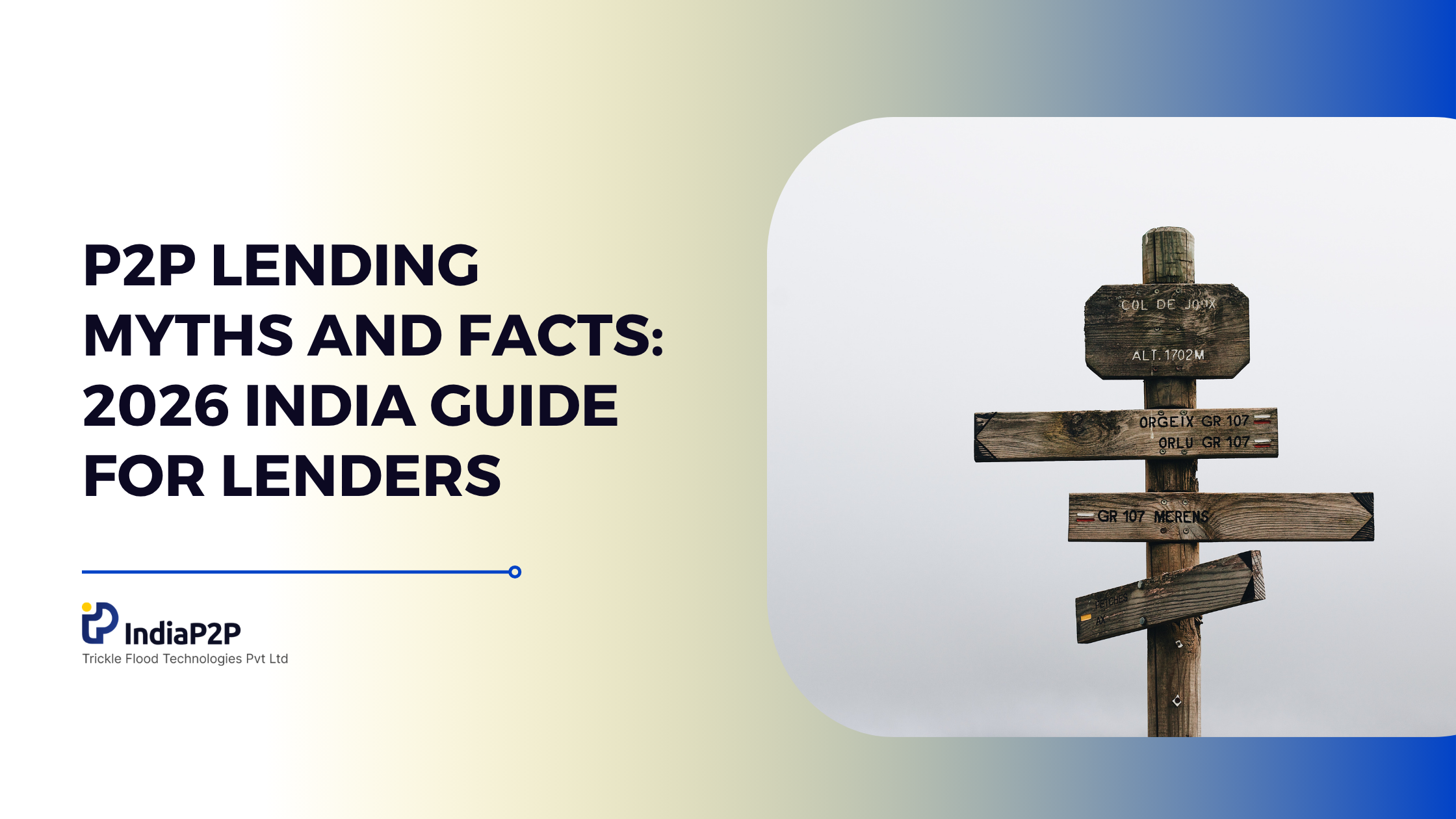 P2P Lending Myths and Facts: 2026 India Guide for Lenders