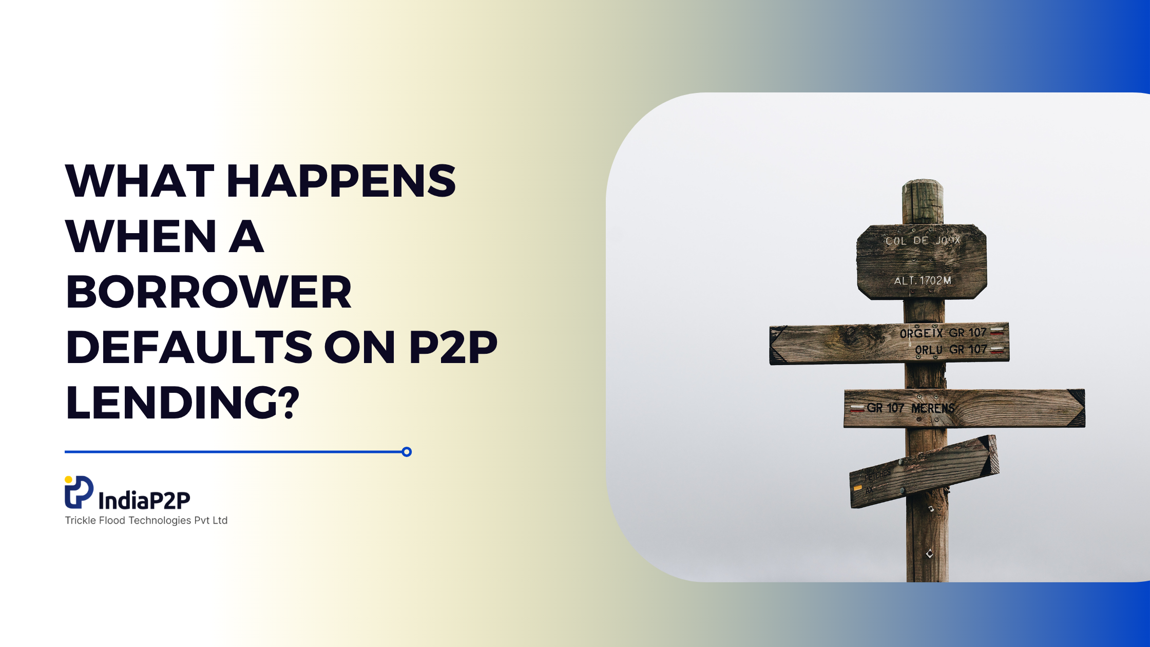 What Happens When a Borrower Defaults on P2P Lending?